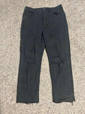 Women’s Sz 14 Wild Fable Ripped Black Jeans